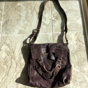 Lucky Abbey Road Crossbody, Eggplant (deep plum)